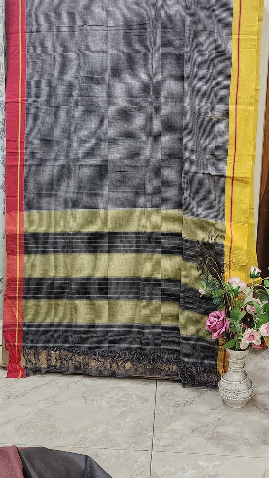 Ganga Jamuna border Patteda Anchu saree