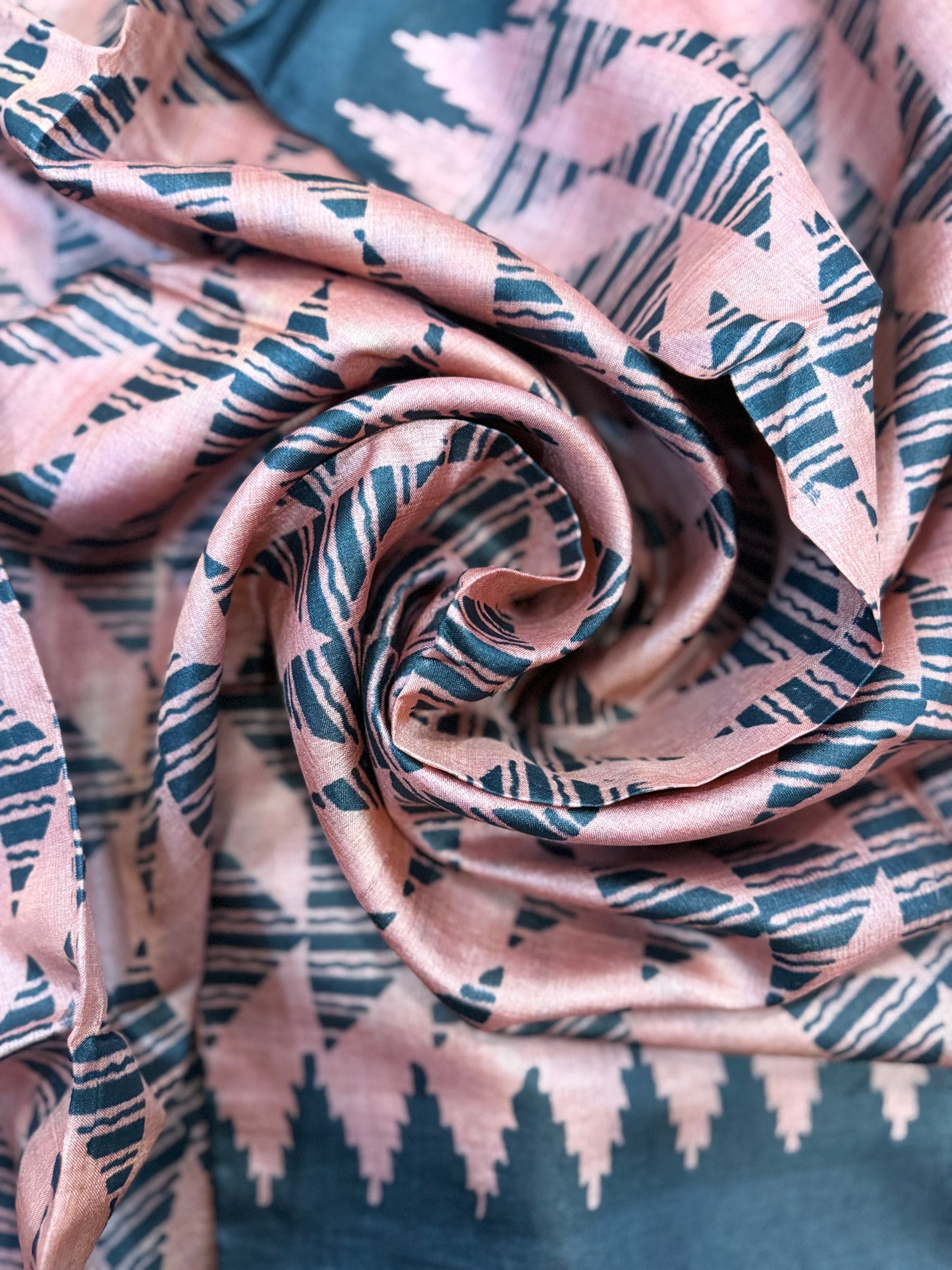 Handwoven Kosa Silk Dupatta