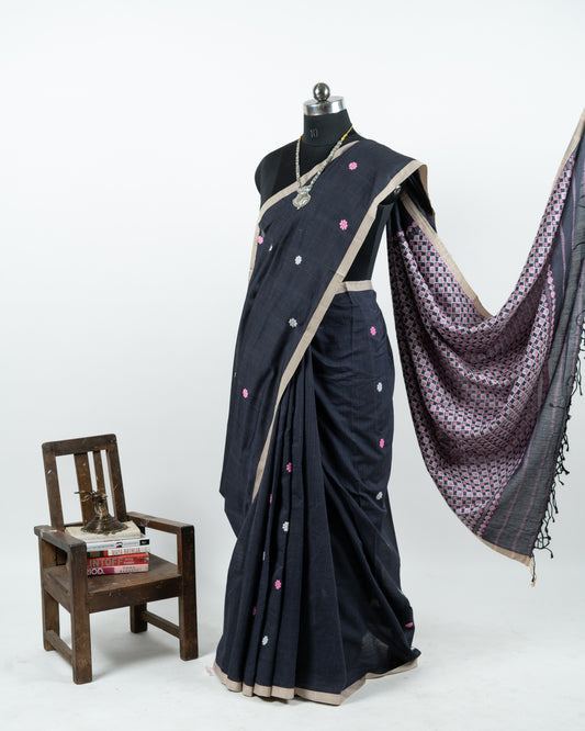 Assam Handloom extra wear cotton Saree